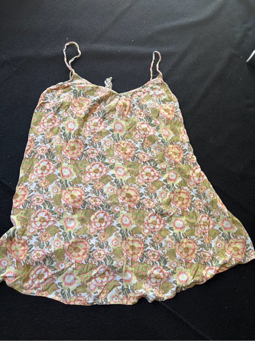 Roxy Floral Tie mini dress